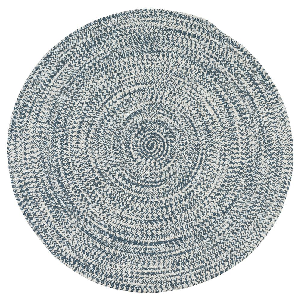 Colonial Mills Kaari Arctic Blue 12 Ft X 12 Ft Tweed Indoor Outdoor   Arctic Blue Colonial Mills Outdoor Rugs Ka68r144x144 64 1000 