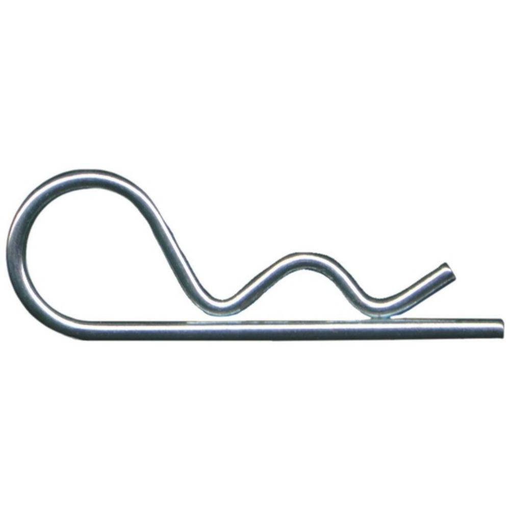 Everbilt 58 In Zinc Plated Hitch Pin Clip 809638 The Home Depot