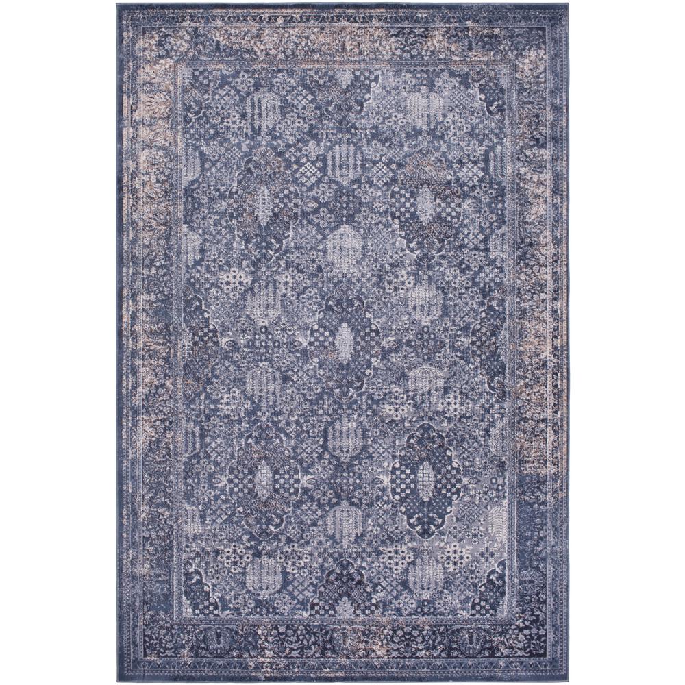 Surya Durham Medium Gray 7 ft. 10 in. x 10 ft. 3 in. Indoor Area Rug