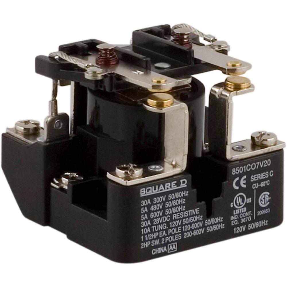 Square D 8 Pin Relay Wiring Diagram - Complete Wiring Schemas