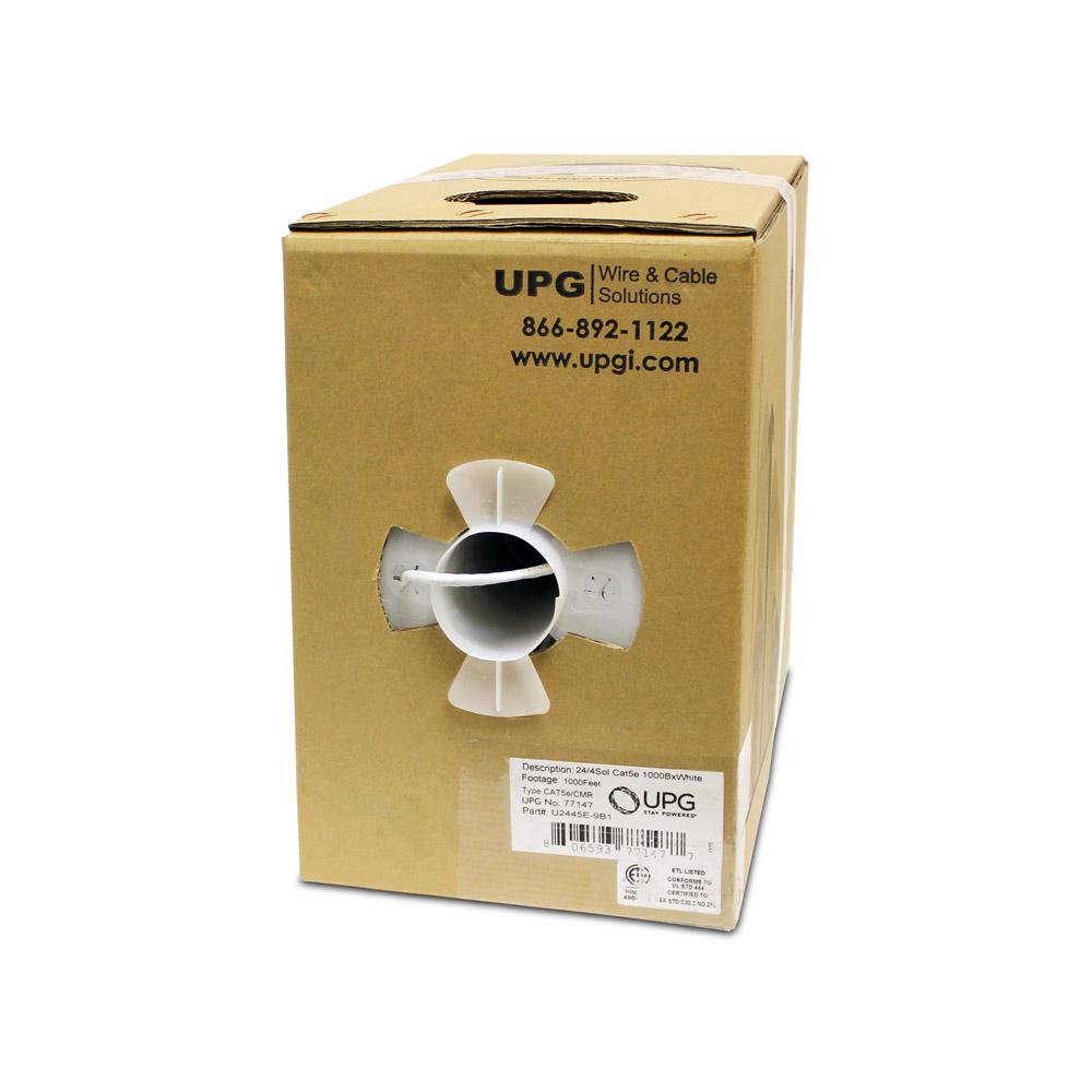 UPC 806593771477 product image for 1000 ft. Cat5e Ethernet Cable, White | upcitemdb.com