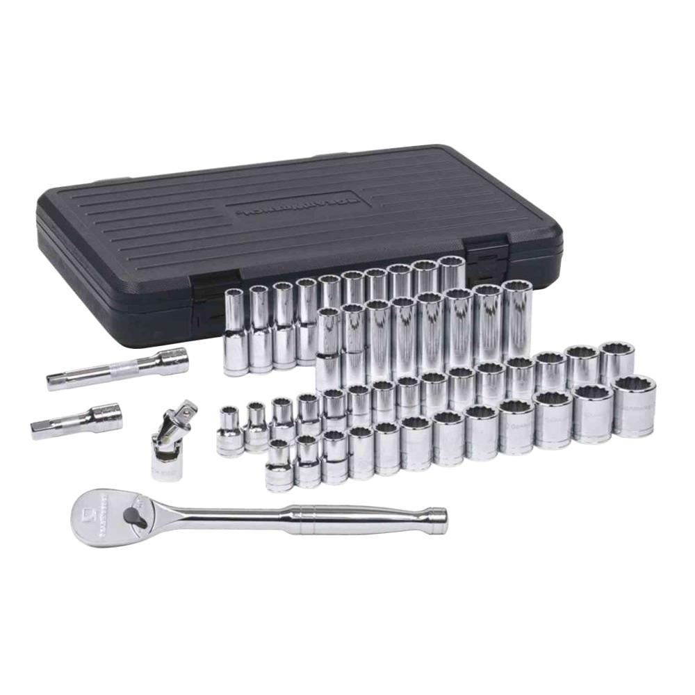GearWrench 1/2 in. Drive 12Point Socket Set (49Piece)80701 The