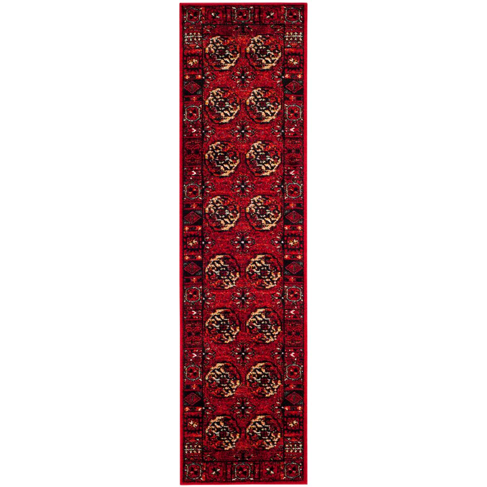 Safavieh Vintage Hamadan Red/Multi 2 ft. x 8 ft. Runner RugVTH212A28