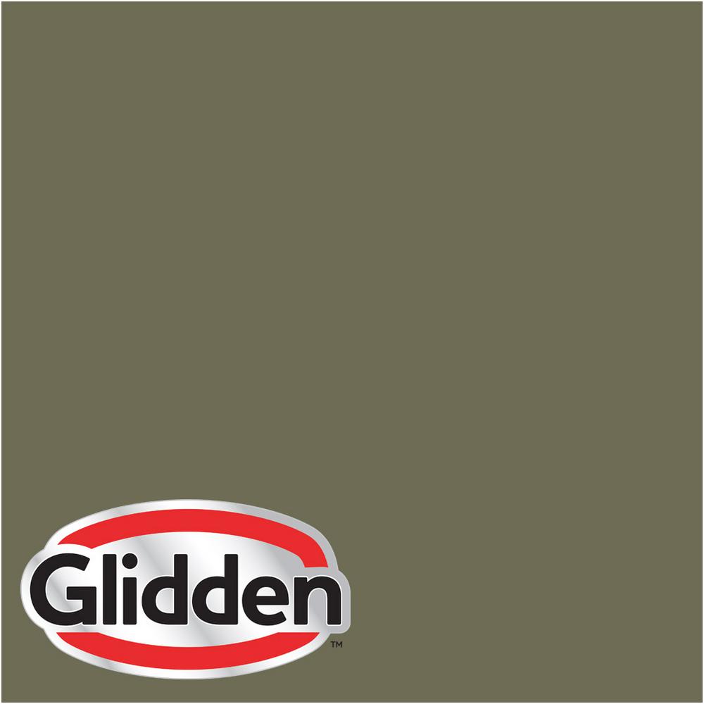 Glidden Premium Flat Matte Olive Green Paint Colors Hdgg26 Olive Green Flat Interior Paint Sample