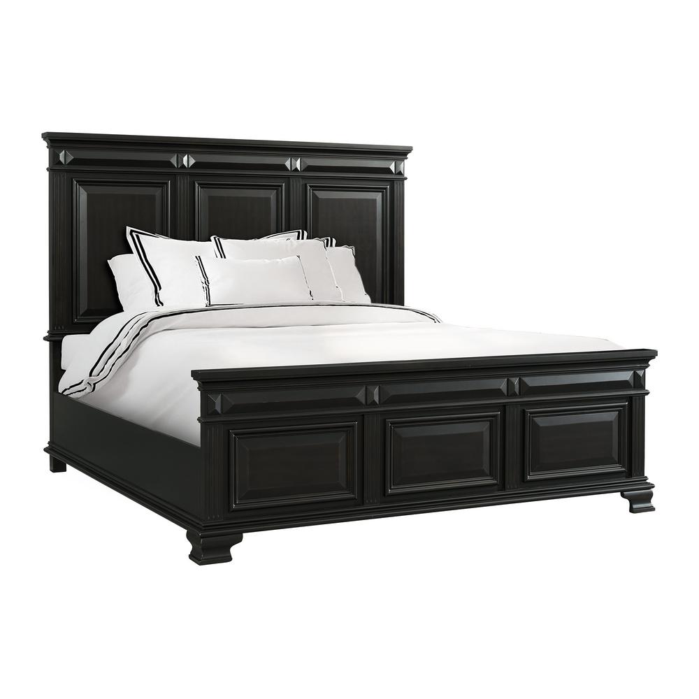 King Black Beds Bedroom Furniture The Home Depot King Black Beds Bedroom Furniture