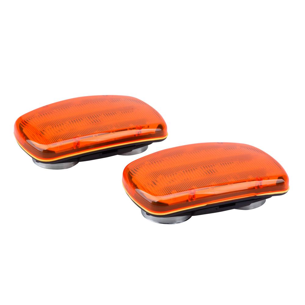 LED Safety Lights, Amber (2Pack)91039 The Home Depot