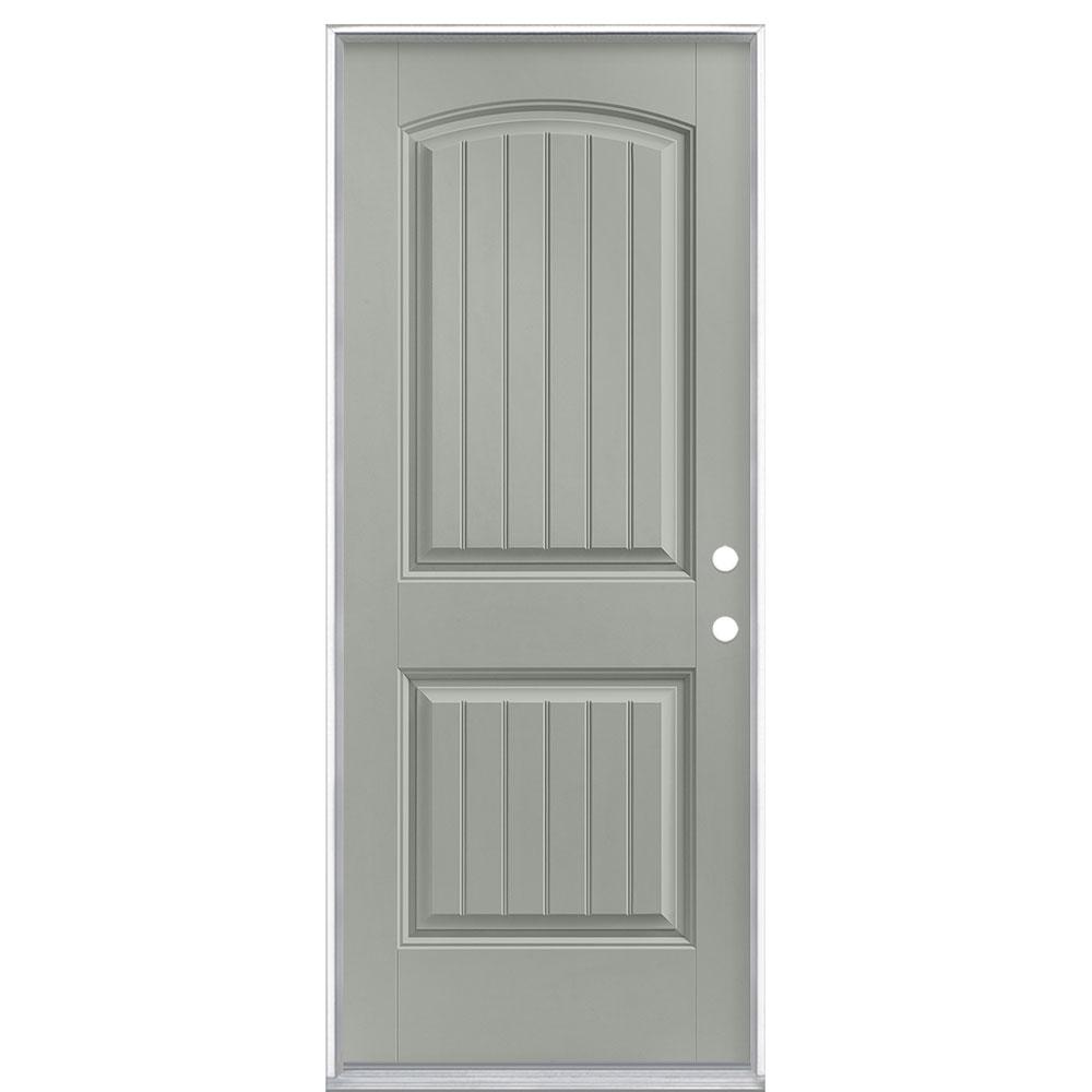 32 Inch Prehung Fiberglass Exterior Door Glass Door Ideas