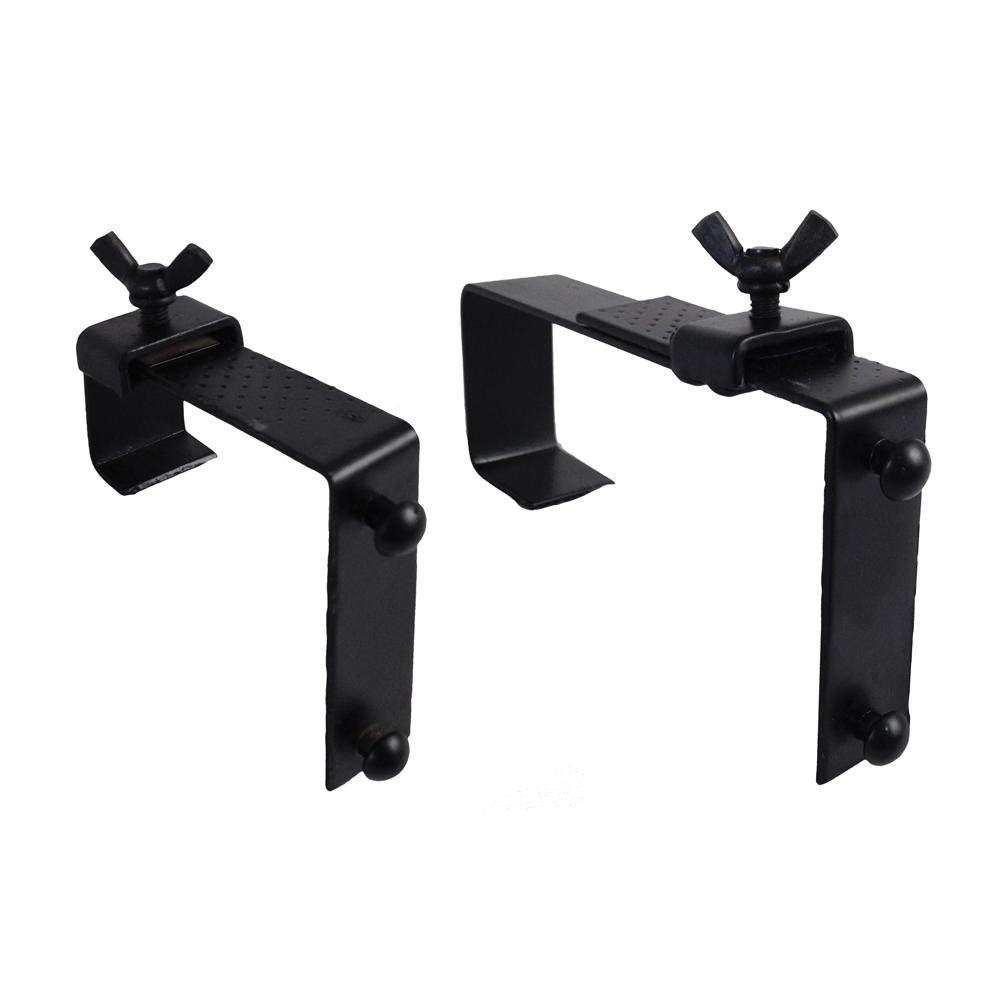 Pride Garden Products 3.5 in. H x 6 in. W Black Steel