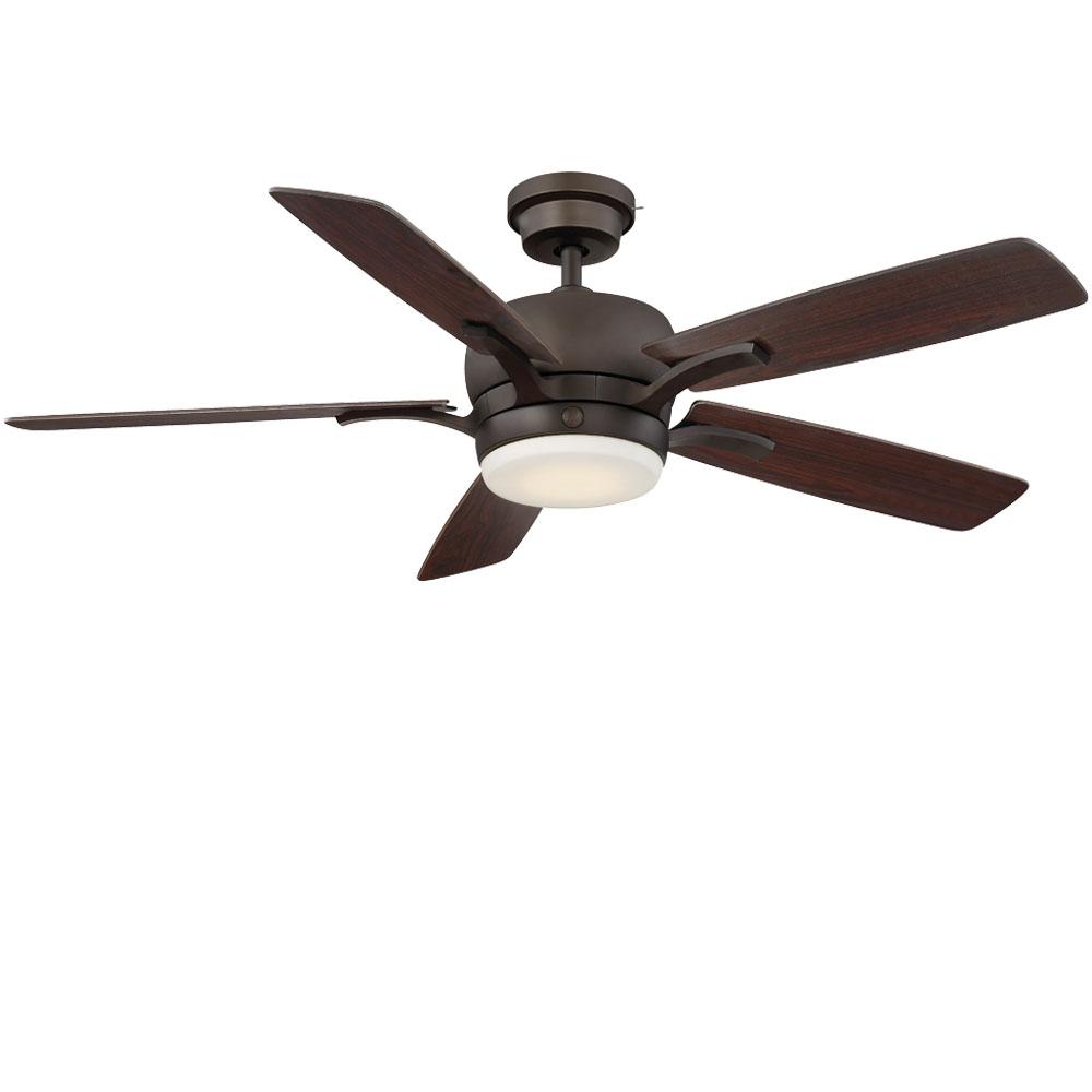 Ge Adley 54 In Led Indoor Bronze Ceiling Fan With Skyplug Led Indoor Bronze Ceiling Fan With Skyplug Technology