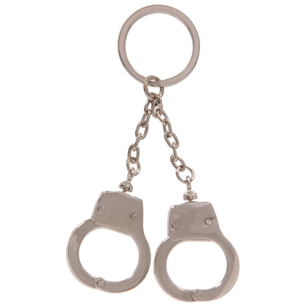 GTIN 008236128970 product image for The Hillman Group Key Chains Handcuffs Key Chain (3-Pack) Silver metallic 701309 | upcitemdb.com