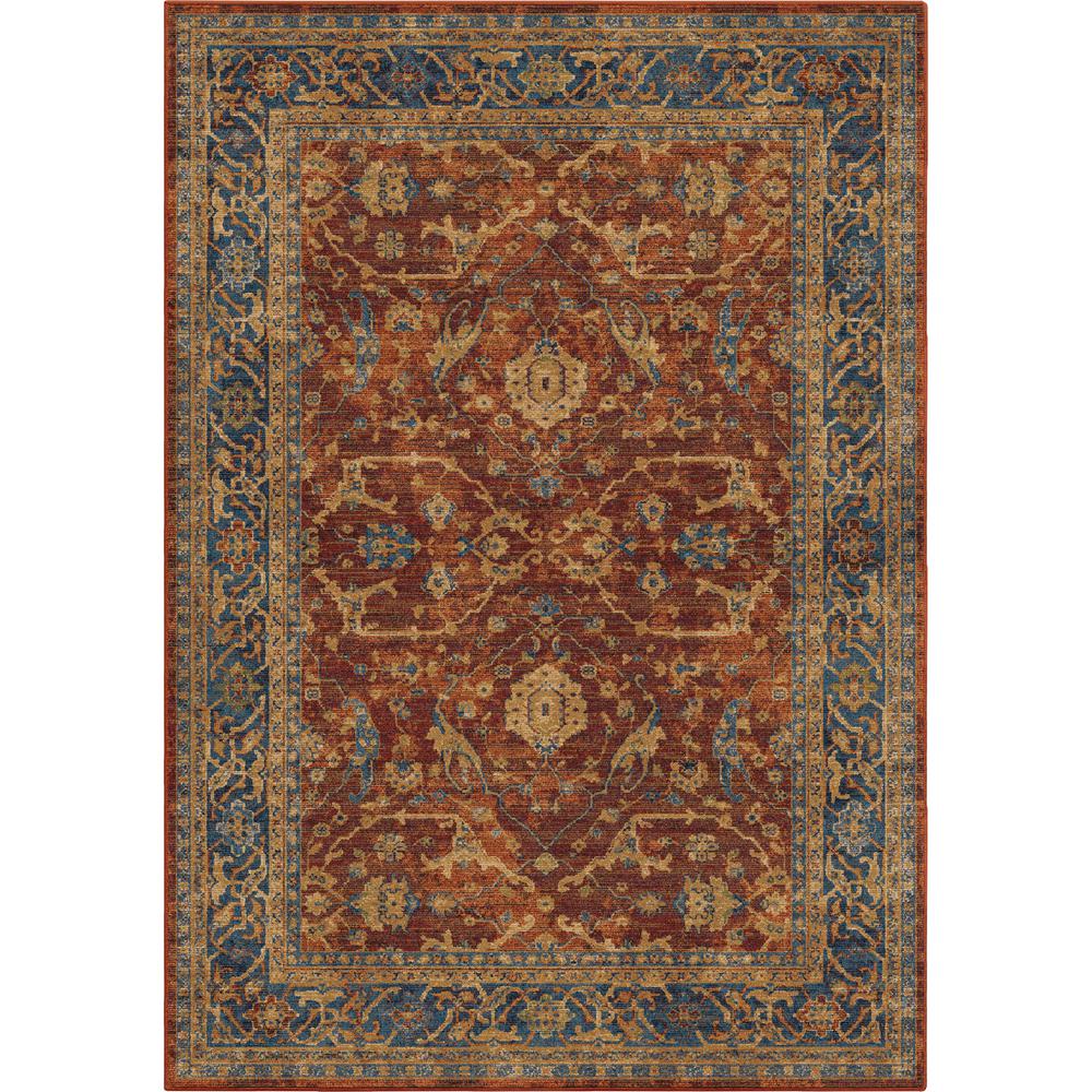 Orian Rugs Anzia Oriental Red 8 Ft. X 11 Ft. Area Rug-381641 - The Home ...