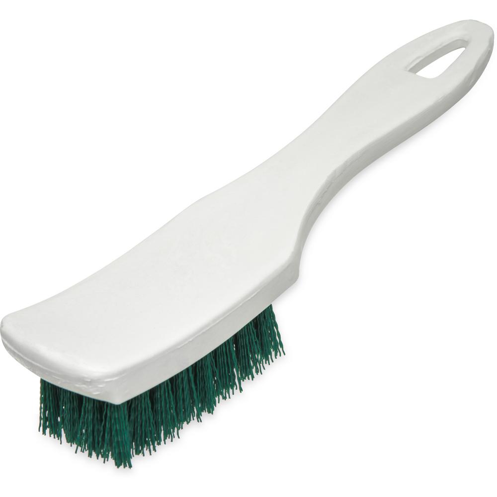 Carlisle 7.25 in. Polyester Small Scrub Brush in Green (12Case