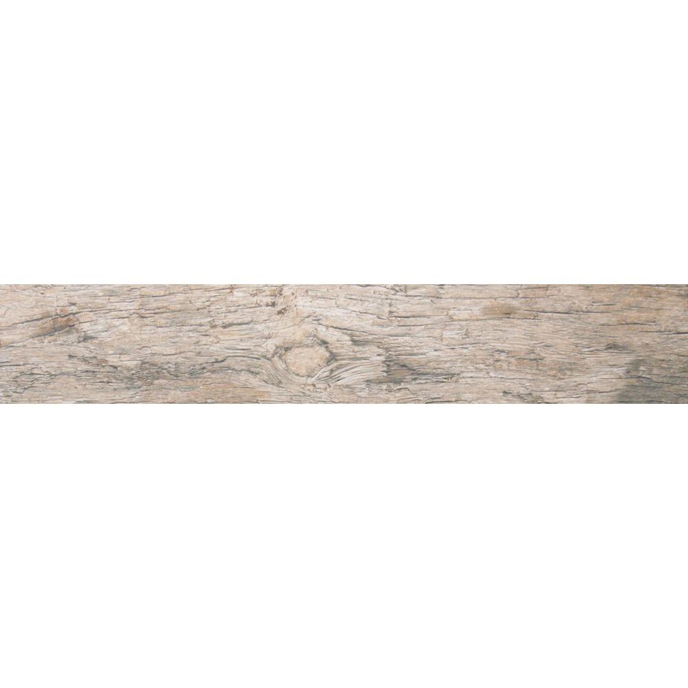 MSI Redwood Natural 6 in. x 24 in. Glazed Porcelain Floor ...