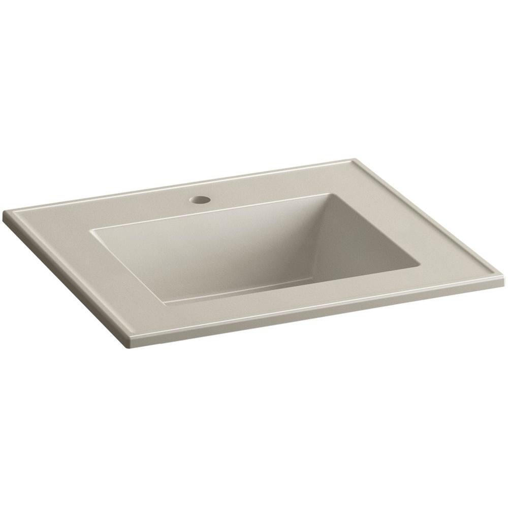 KOHLER Ceramic/Impressions 31 in. Single Faucet Hole Vitreous China