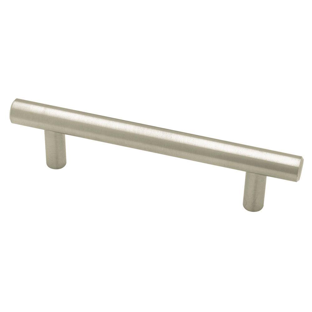 Liberty 3-3/4 in. (96mm) Brushed Steel Bar Drawer Pull-P01012-SS-C ...