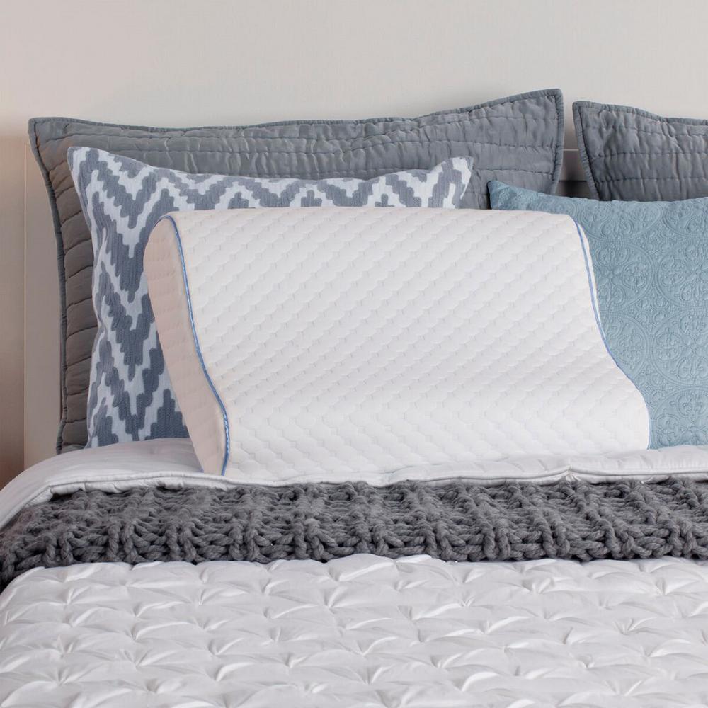 Sealy-Memory Foam Standard Contour Pillow