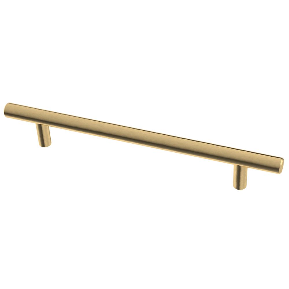 6-5/16 in. (160mm) Center-to-Center Champagne Bronze Bar Drawer Pull