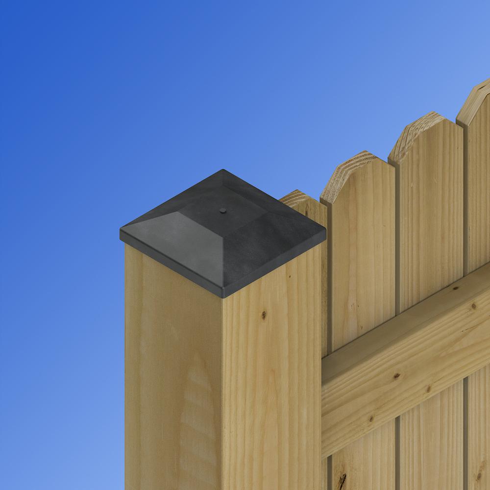 Simpson Strong Tie Dppc Black Decorative Post Cover For 6x6