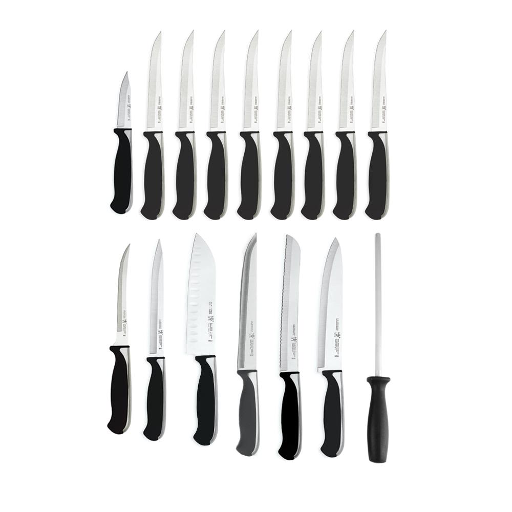 J.A. HENCKELS INTERNATIONAL Fine Edge Synergy 17Piece Knife Block Set
