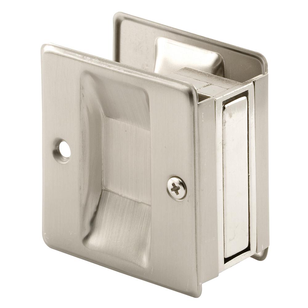 Satin Nickel Pocket Door Pull