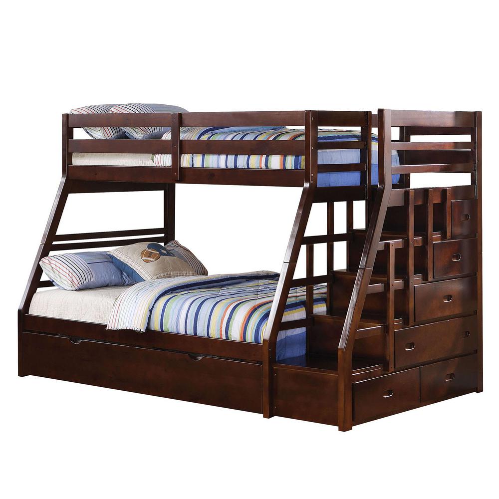 Twin Espresso Beds Bedroom Furniture The Home Depot