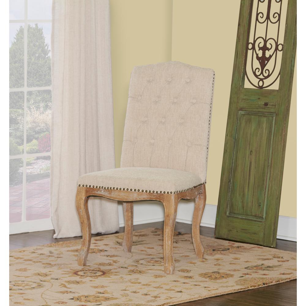 Linon Home Decor Portsmouth Light Natural Brown Linen Square Back Linon Home Decor Portsmouth Light Natural Brown Linen Square Back Chair Write A Review