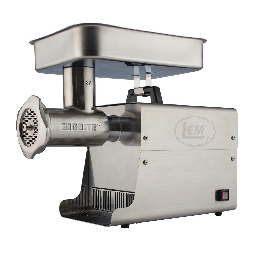 Big Bite #32 Electric SS 1.5Hp Grinder