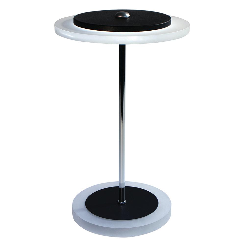 13 In Black Radial Led Desk Lamp With Natural Daylight