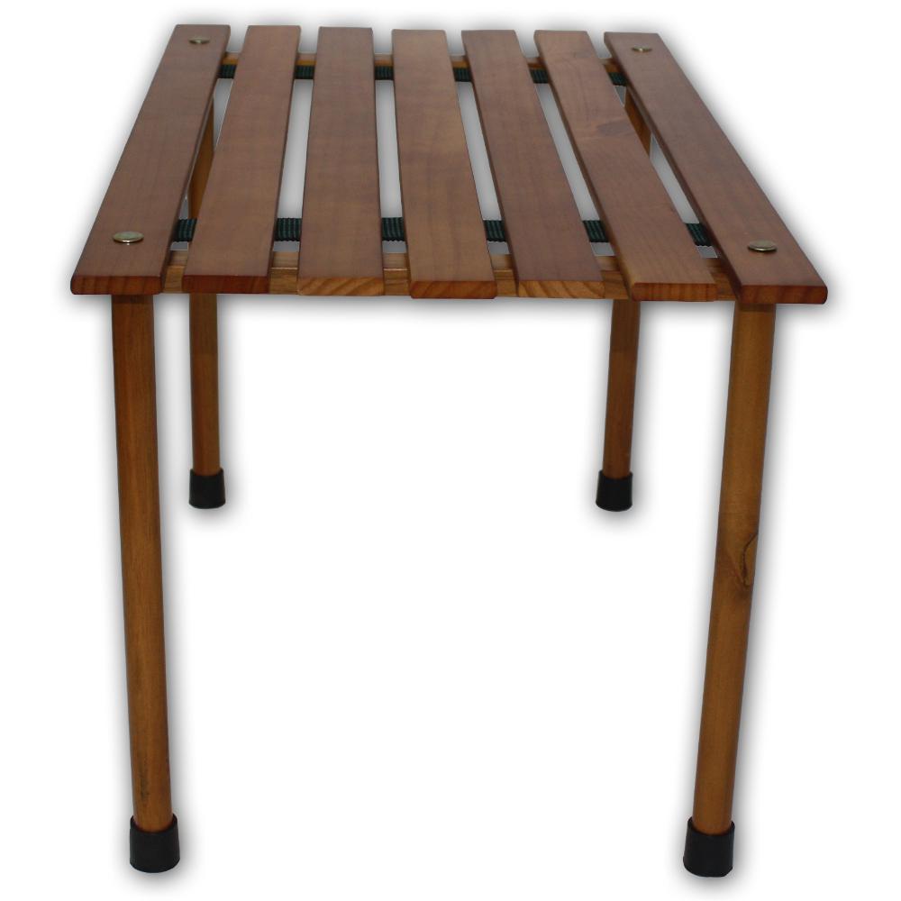 Aspen Brands Brown Wood Rectangle Outdoor Picnic Table With Bag Brown Wood Rectangle Outdoor Picnic Table With Bag