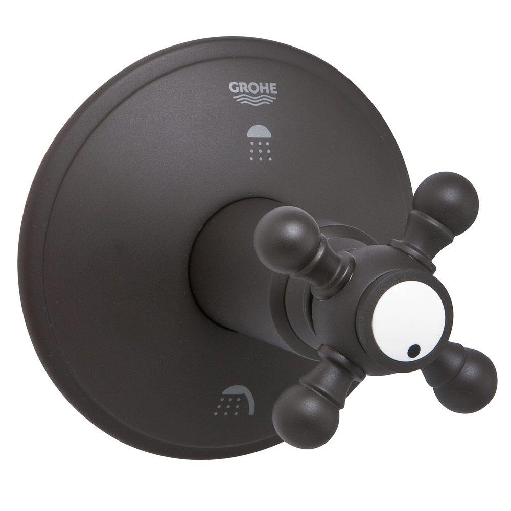 GROHE Geneva Single Handle 3Port Diverter Valve Trim Kit in Oil Rubbed