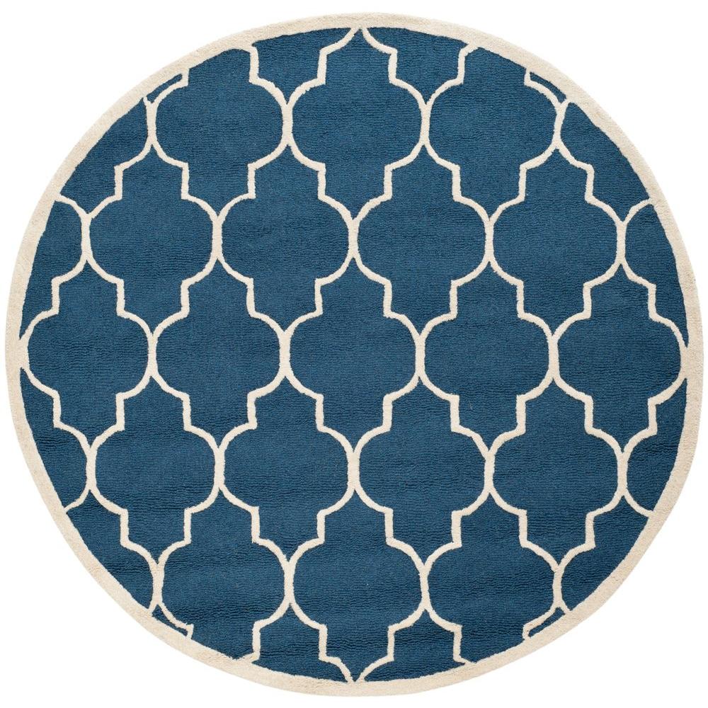 Safavieh Cambridge Navy/Ivory 11 ft. x 15 ft. Area RugCAM134G1115