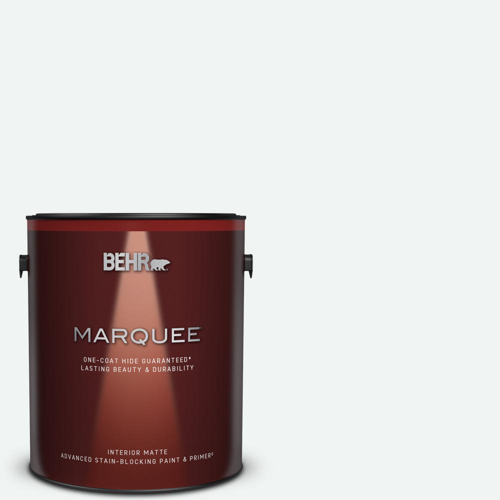 BEHR MARQUEE 1 gal. BLW09 Bakery Box Matte Interior Paint and Primer