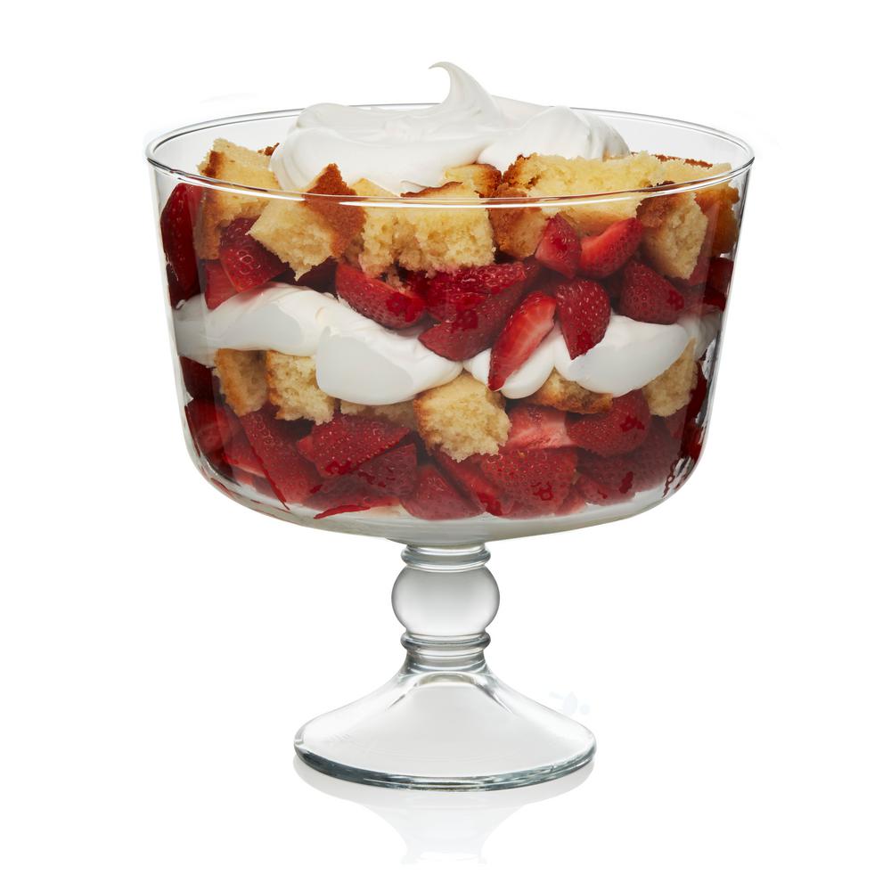 Libbey Selene 9 in. 1Piece Trifle Bowl Set55680 The Home Depot