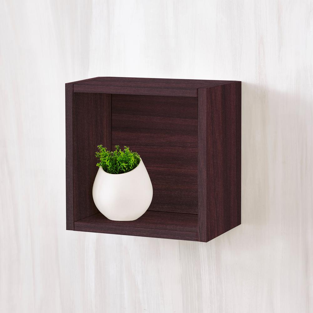 Way Basics Halifax 7.7 x 11.2 x 11.2 zBoard Wall Cube Decorative