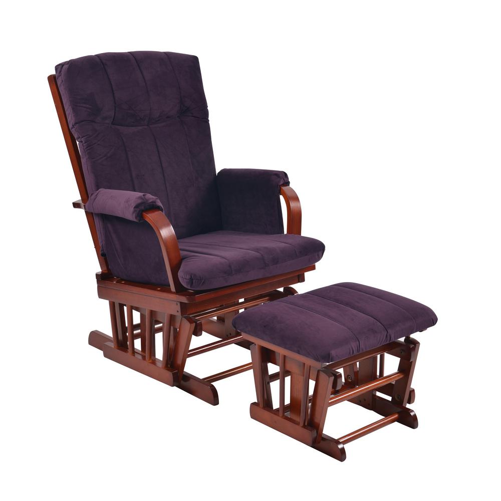 glider chair with gliding ottoman
