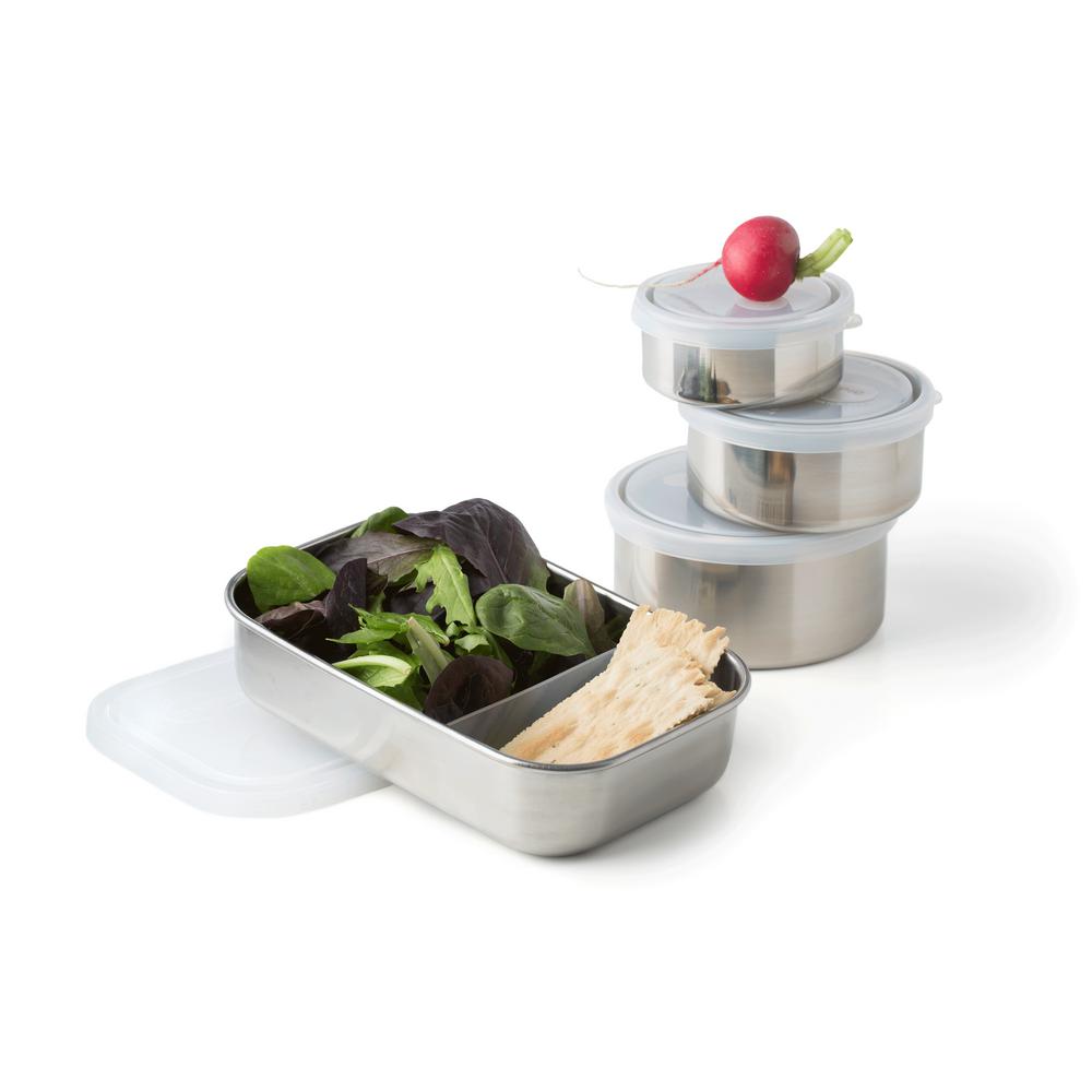 Stainless Steel Food Storage Containers Food Storage The Home Depot