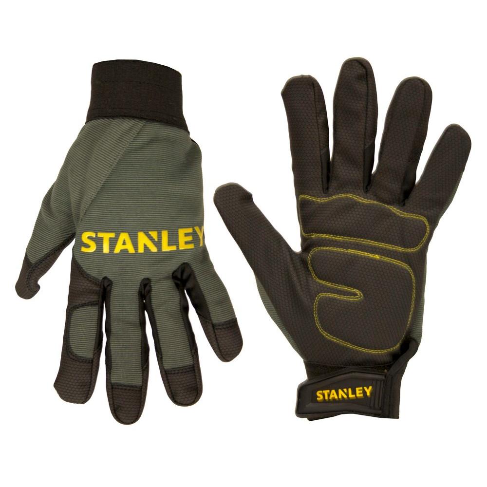 Stanley Men's Medium Goatskin Hammer Guard GlovesS77692 The Home Depot