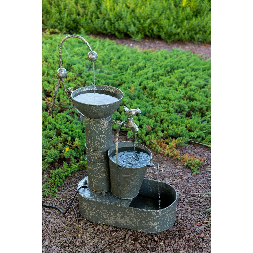 Fountain Cellar Copper Lion Head Outdoor Indoor Water Fountain