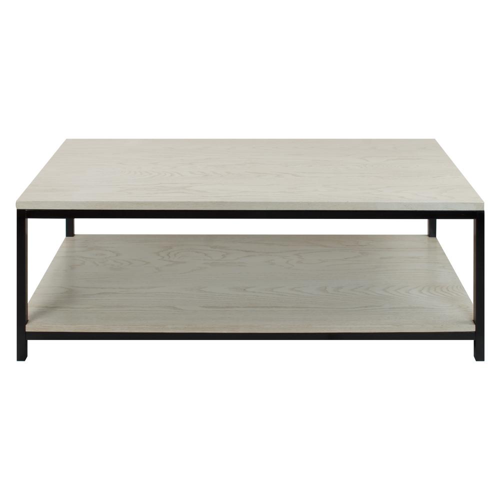 American Trails Studio White Washed Solid Red Oak Top Shelf Coffee American Trails Studio White Washed Solid Red Oak Top Shelf Coffee Table