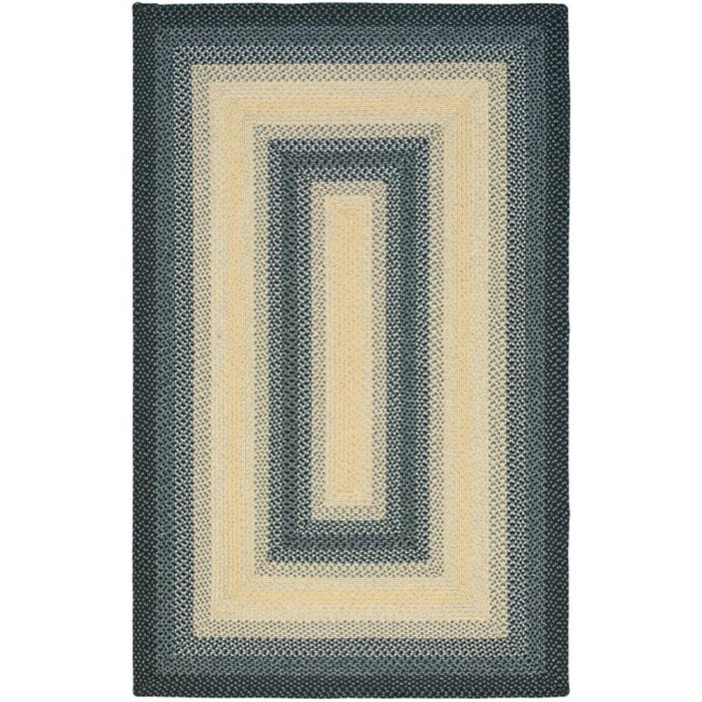 Safavieh Braided Black Grey 5 Ft X 8 Area Rug Brd311a The Safavieh Braided Black Grey 5 Ft X 8 Area Rug