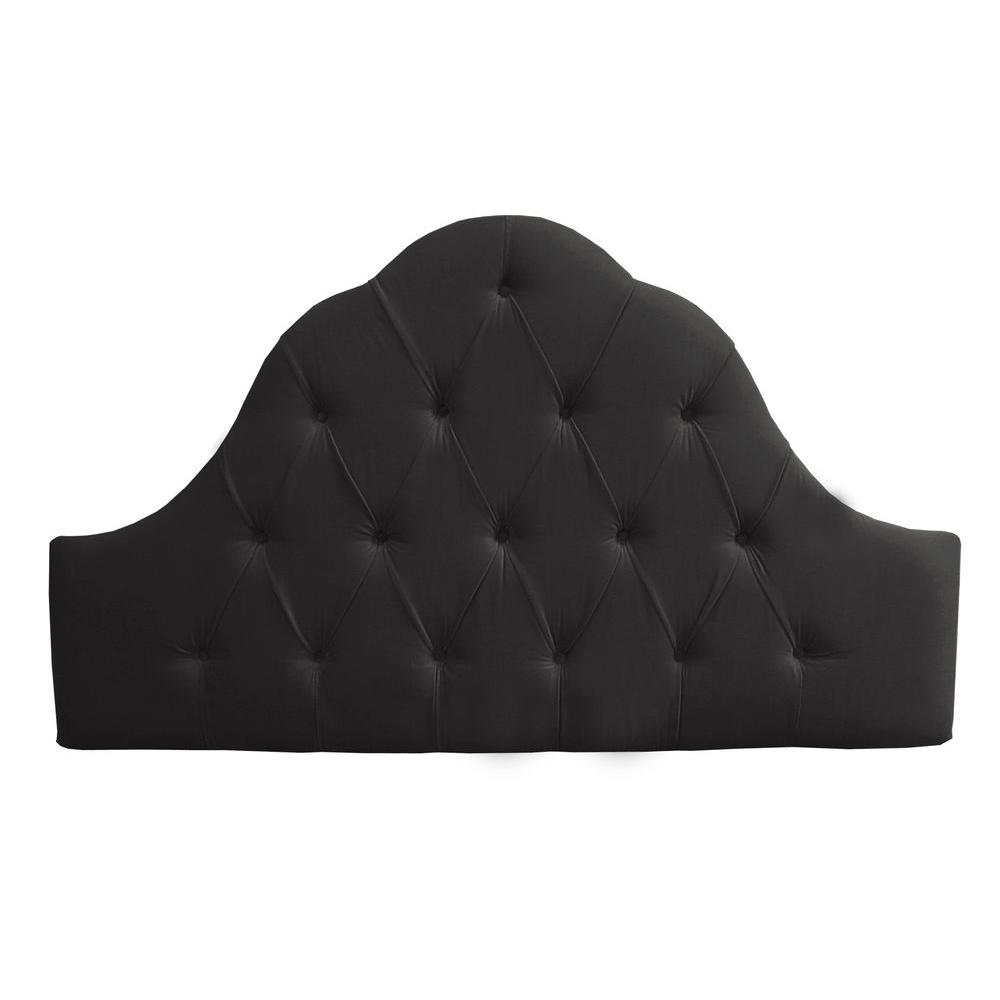 Montpelier Black Full Headboard 861VBLK   The Home Depot