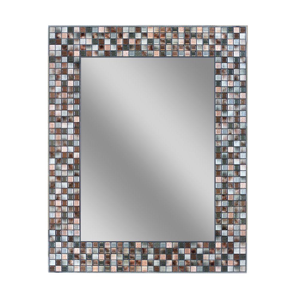 Deco Mirror Bathroom Mirrors Bath The Home Depot 30 In