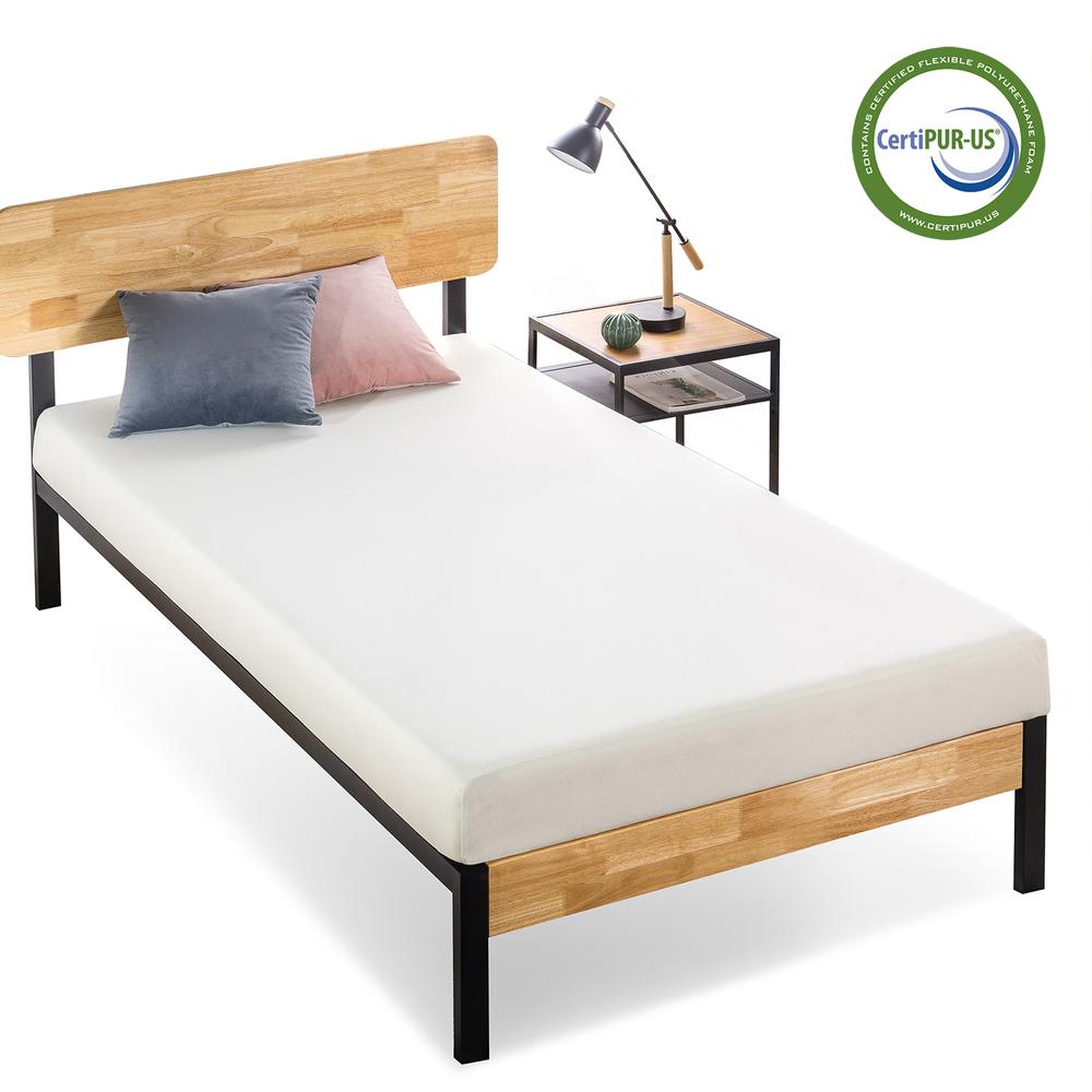 zinus cot mattress