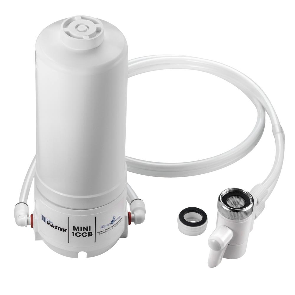 ISPRING LittleWell Faucet Mount Water Filter with MultiLayer
