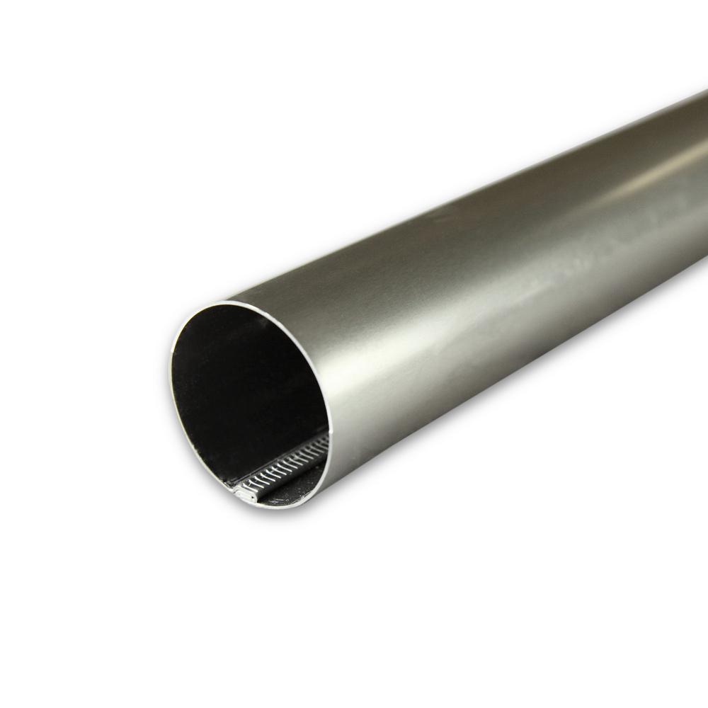 Rod Desyne 1 5 In Closet Pole Single Curtain Rod Satin Nickel