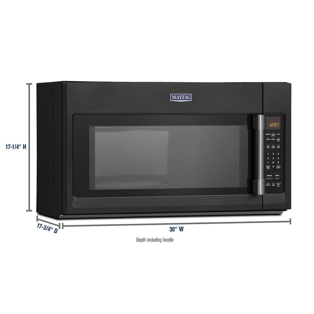 Maytag 2 0 Cu Ft Over The Range Microwave In Cast Iron Black Maytag 2 0 Cu Ft Over The Range Microwave In Cast Iron Black