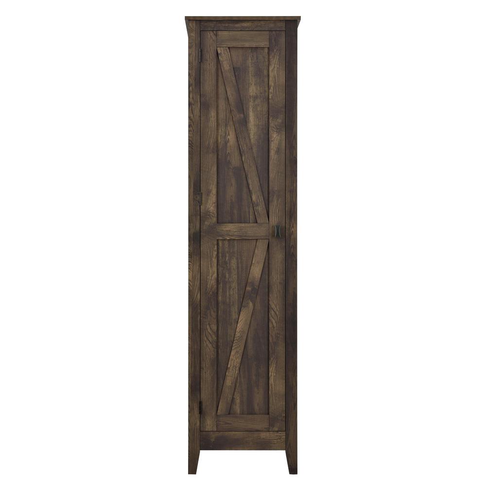 Systembuild Brownwood 30 In W Storage Cabinet In Rustic Hd17448