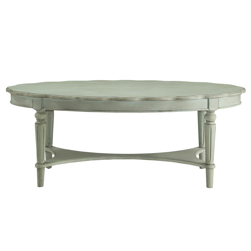 ACME Furniture Fordon Coffee Table in Antique Green82910 The Home Depot
