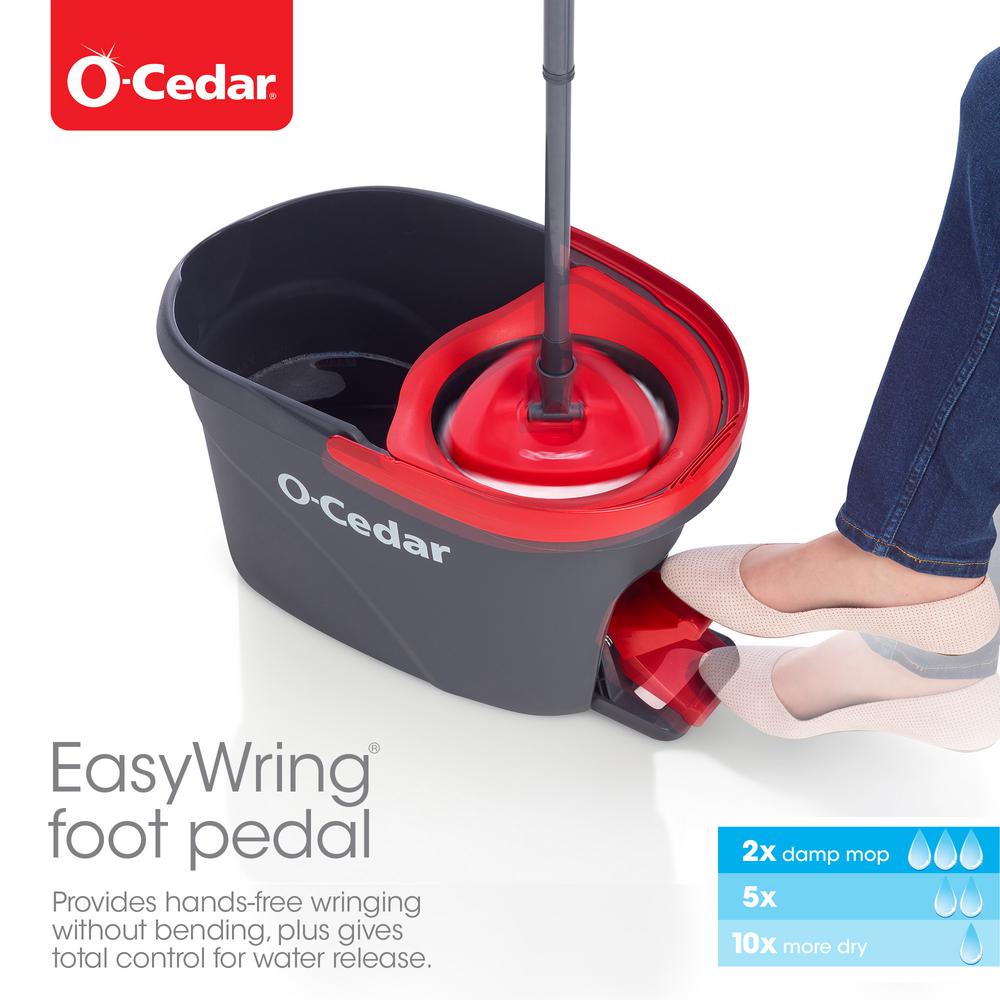 O Cedar Easywring Spin Mop & Bucket System Reviews