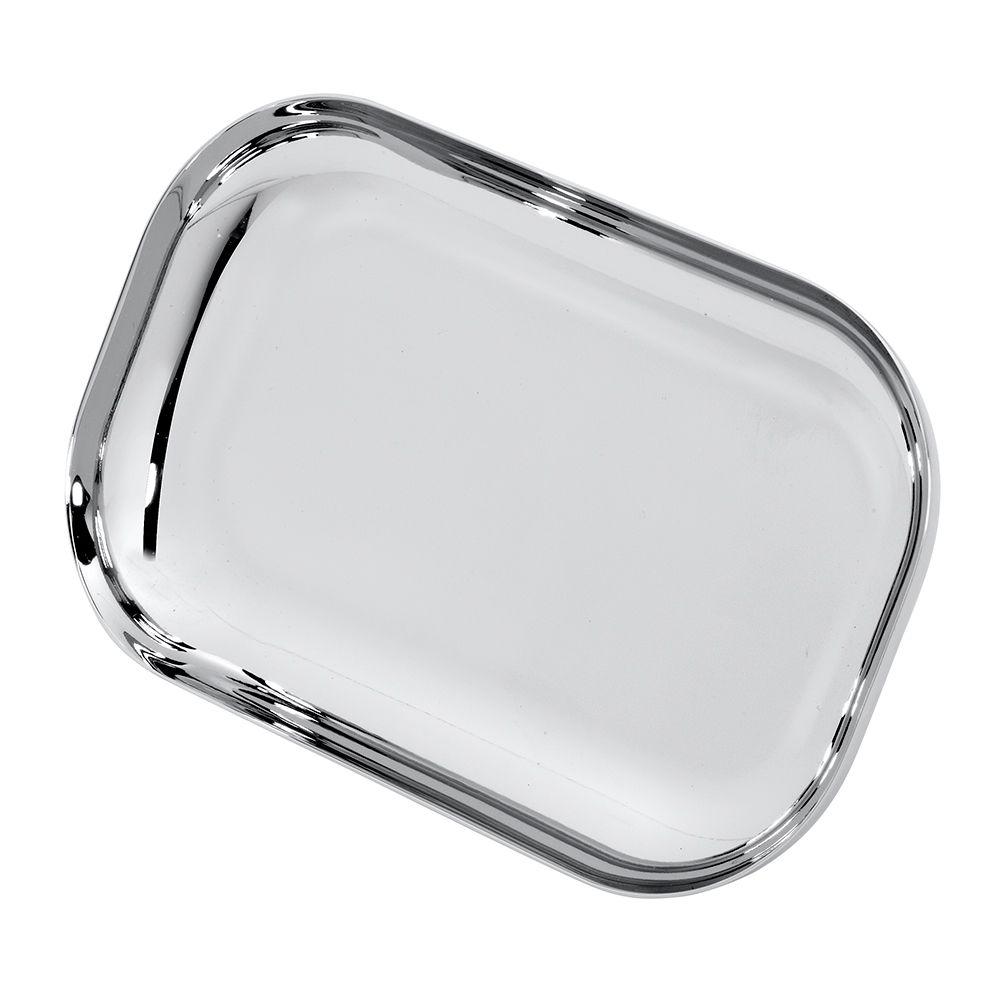 Chrome Freestanding Soap Dishes Bathroom Decor The Home Depot Soap Dish In Polished Chrome